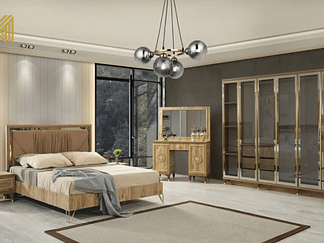 Luxe Slaapkamer Set Ferrara. Set Kost €2799,- Inclusief Btw!!! Levertijd 30 Dagen!!!
