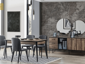 Luxe Eetkamer Set SanSalvo. Set Kost €1999,- Inclusief Btw!!! Levertijd 30 Dagen!!!