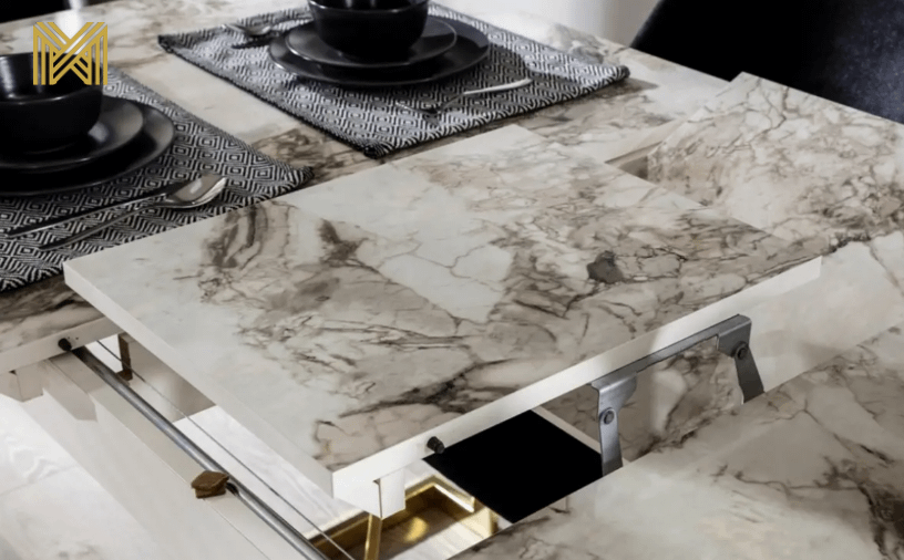 Luxe Eetkamer Set Isernia. Set Kost €1999,- Inclusief Btw!!! Verkrijgbaar in Meerdere Kleuren!!! Levertijd 30 Dagen!!! - Afbeelding 9