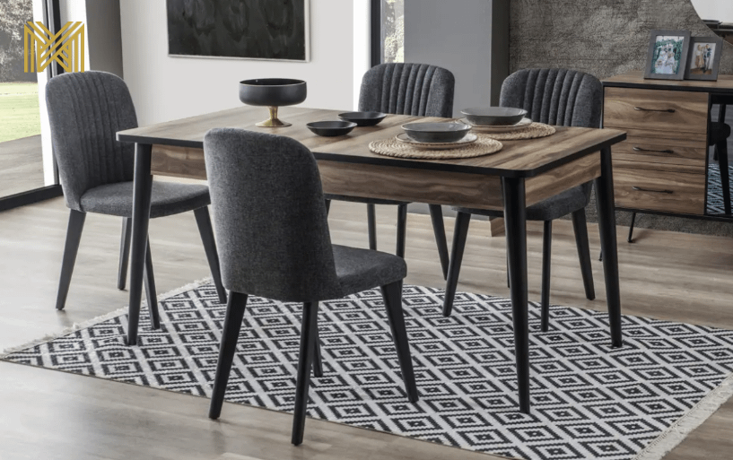Complete Interieur Set Napels: Luxe Velvet Bankstel 3+3+1, TV-Unit, Eetkamer Set, Slaapkamer Set...