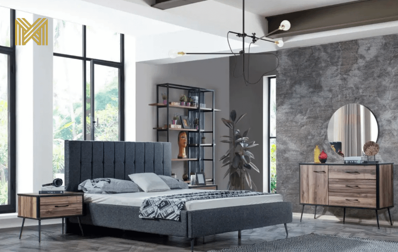 Complete Interieur Set Napels: Luxe Velvet Bankstel 3+3+1, TV-Unit, Eetkamer Set, Slaapkamer Set... - Afbeelding 8