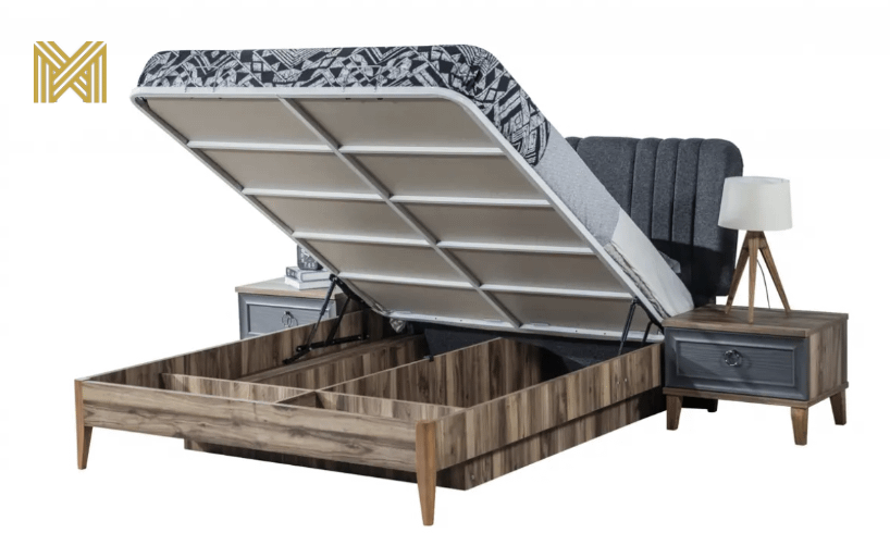 Complete Interieur Set Palermo: Luxe Velvet Bankstel 3+3+1, TV-Unit, Eetkamer Set, Slaapkamer Set... - Afbeelding 9