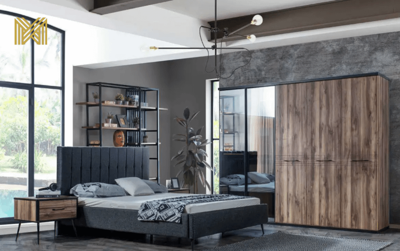 Complete Interieur Set Napels: Luxe Velvet Bankstel 3+3+1, TV-Unit, Eetkamer Set, Slaapkamer Set... - Afbeelding 7